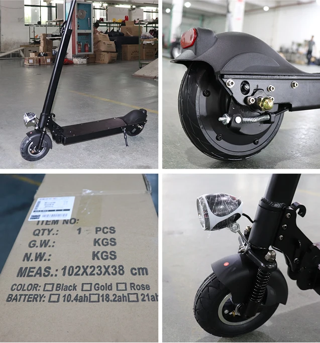 Clearance 8 inch city road fold hoverboad bike scooters Electric Adult 36V 500W scooter monopattino elettrico Foldable Electric Scooter 10