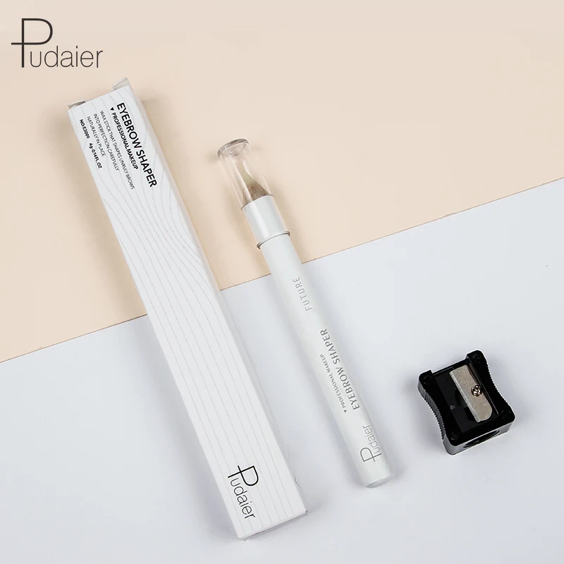 Brand Pudaier Eyebrow Fixing Pencil Waterproof Makeup Long Lasting Eye Brow Pen Transparent Eyebrows Wax Pencil with Sharpener
Brand Pudaier Eyebrow Fixing Pencil Waterproof Makeup Long Lasting Eye Brow Pen Transparent Eyebrows Wax Pencil with Sharpener