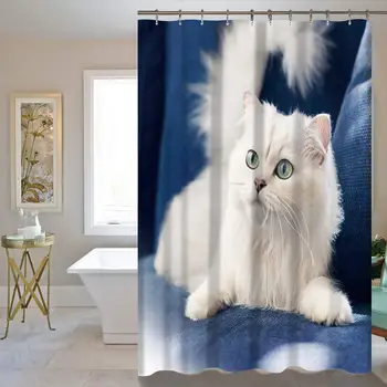 Custom New Cat Galaxys Space Waterproof Bathroom Shower Curtain 60 x 72 Inch/72X72Inch Wholesale Living Room Curtain Cheap 
Custom New Cat Galaxys Space Waterproof Bathroom Shower Curtain 60 x 72 Inch/72X72Inch Wholesale Living Room Curtain Cheap