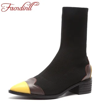 FACNDINLL 2018 new fashion women casual riding boots shoes autumn winter med heels pointed toe shoes woman platform ankle boots
FACNDINLL 2018 new fashion women casual riding boots shoes autumn winter med heels pointed toe shoes woman platform ankle boots