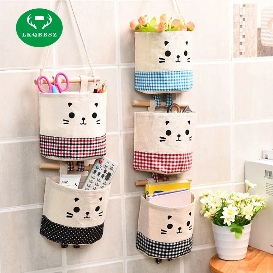 LKQBBSZ Linen Cotton Fabric Wall Hanging Storage Bag Case Pockets Home Organizer Cosmetic Keys Toy Sorting Hanging Box
LKQBBSZ Linen Cotton Fabric Wall Hanging Storage Bag Case Pockets Home Organizer Cosmetic Keys Toy Sorting Hanging Box