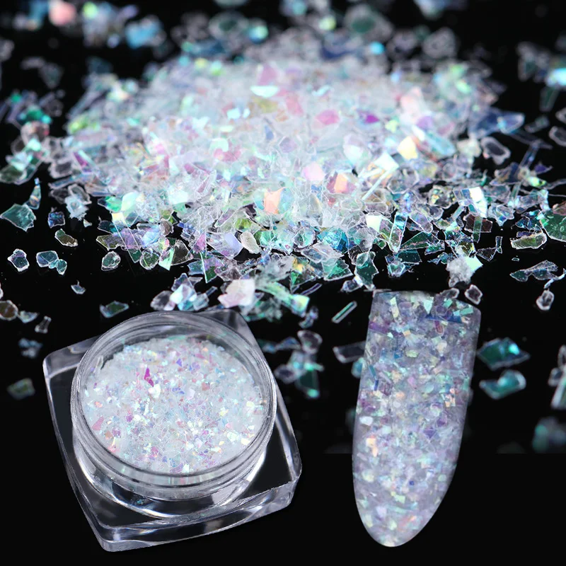 Irregular Paillette Tips Nail Art Glitter Sequins Flakes Colorful Foil Paper Nail Flakes for 3D Nail Art Decoration DIY UV Gel
Irregular Paillette Tips Nail Art Glitter Sequins Flakes Colorful Foil Paper Nail Flakes for 3D Nail Art Decoration DIY UV Gel