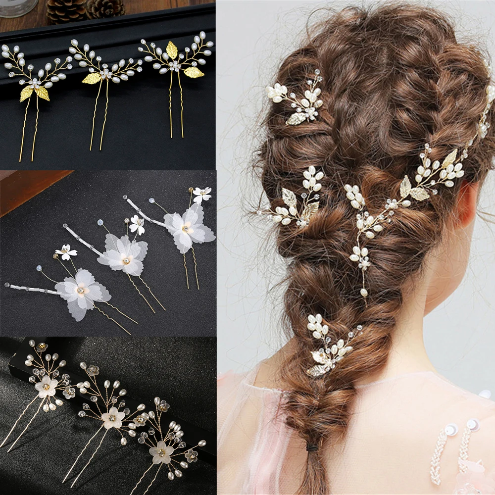 3Pcs/Set New Fashion Wedding Hair Clips Pearl Rhinestone Hairpins Bridal Bridesmaid Women Hair Jewelry Party Hair Accessories
3Pcs/Set New Fashion Wedding Hair Clips Pearl Rhinestone Hairpins Bridal Bridesmaid Women Hair Jewelry Party Hair Accessories