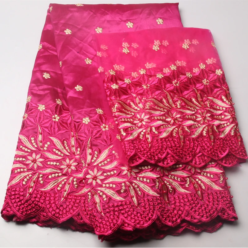 Beaded African George Lace Fabric With Blouse with 2yards Tulle Lace Wedding Laces African Gold Line George Material QF749B-2
Beaded African George Lace Fabric With Blouse with 2yards Tulle Lace Wedding Laces African Gold Line George Material QF749B-2
