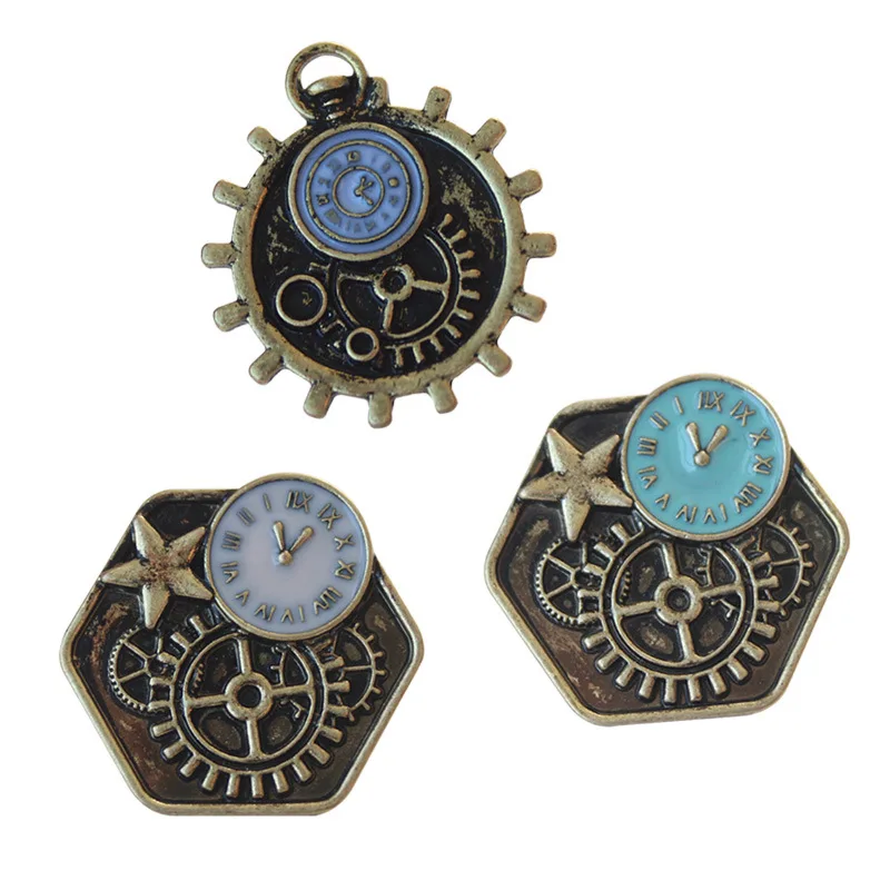 Vintage Enamel Metal Gear Circular Geometry Clock Brooch Pin Button Badge Pins Bag Jean decorations Fashion jewelry Accessories
Vintage Enamel Metal Gear Circular Geometry Clock Brooch Pin Button Badge Pins Bag Jean decorations Fashion jewelry Accessories