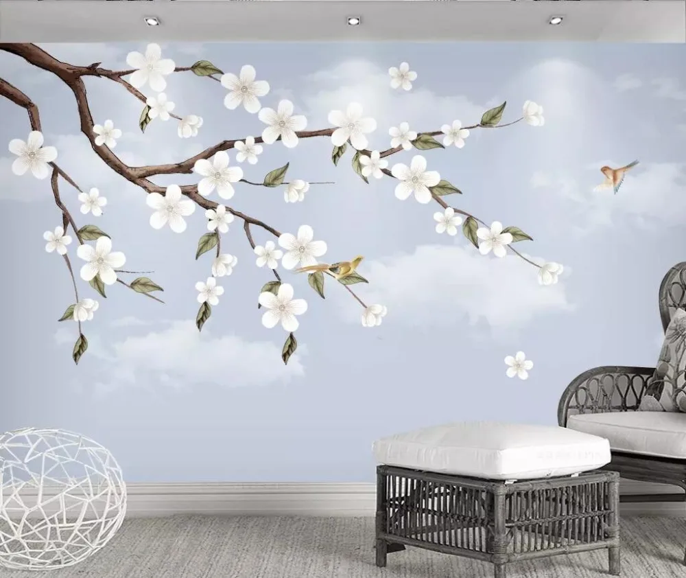 Современный и сжатый ручная роспись цветы и птицы цветение Новый китайский стиль фон настенное украшение картина
Современный и сжатый ручная роспись цветы и птицы цветение Новый китайский стиль фон настенное украшение картина