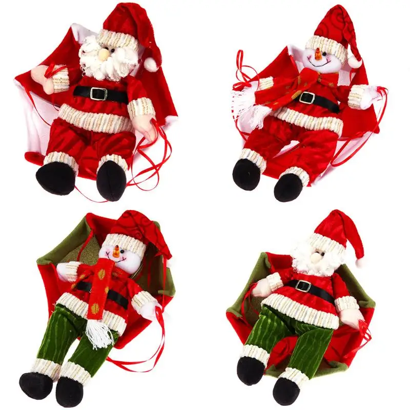 Christmas Ceiling Decoration Parachute 24cm Santa Claus Hanging Pendant New Year navidad 2019 Christmas Decoration for home
Christmas Ceiling Decoration Parachute 24cm Santa Claus Hanging Pendant New Year navidad 2019 Christmas Decoration for home