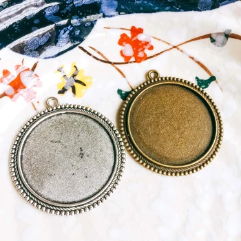 5pcs/lot 35mm Necklace Pendant Setting Antique Bronze Silver Glass Cabochon Blank Base Supplies for Jewelry Finding T95
5pcs/lot 35mm Necklace Pendant Setting Antique Bronze Silver Glass Cabochon Blank Base Supplies for Jewelry Finding T95