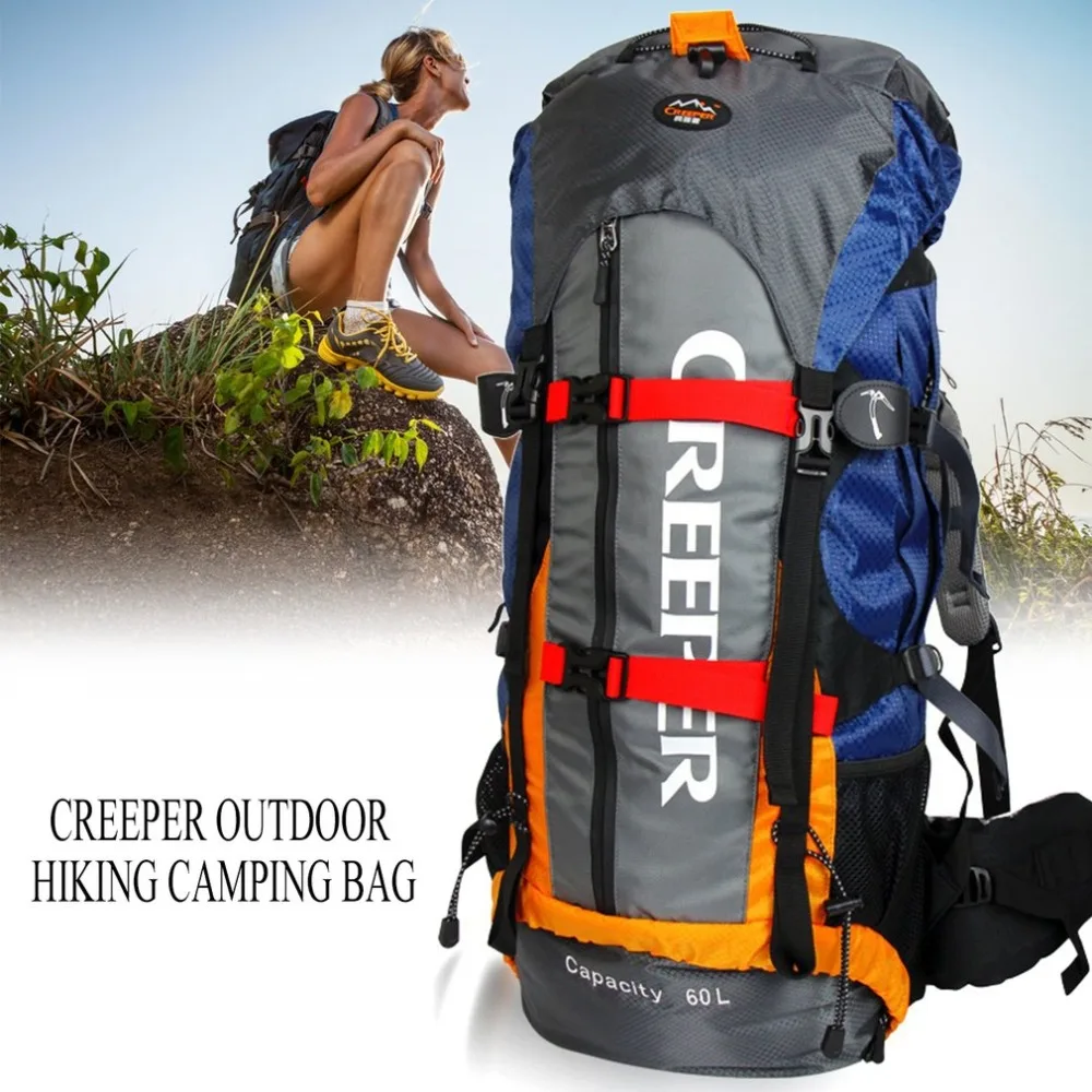 Orange Duarable Camping Hiking Backpack Travel Rucksack 75L Extral Load Outdoor Pack Multiple attachments cord divider
Orange Duarable Camping Hiking Backpack Travel Rucksack 75L Extral Load Outdoor Pack Multiple attachments cord divider