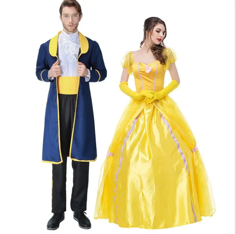 beauty and the Beast Costume couple costume set 1