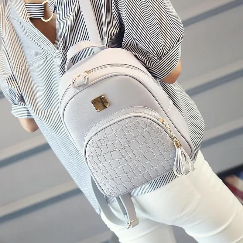 Christmas New Women Backpack Leather School Bags for Teenager Girls Fashion Bag Female Preppy Style Small Backpacks Solid Bag
Christmas New Women Backpack Leather School Bags for Teenager Girls Fashion Bag Female Preppy Style Small Backpacks Solid Bag