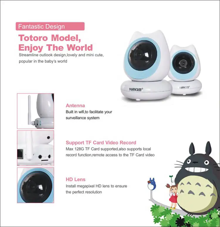 WANSCAM HW0048 WiFi 1.0MP IP Camera 9