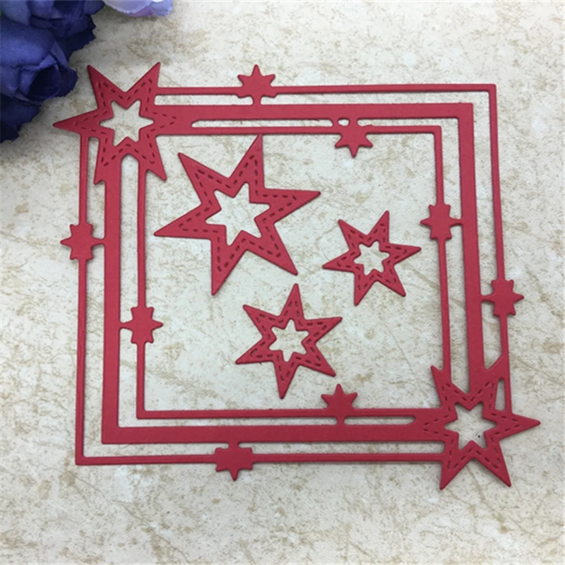 star frame Carbon steel Die Cutting Dies Scrapbooking Embossing Dies Cut Stencils DIY Decoration metal Paper Cards Template
star frame Carbon steel Die Cutting Dies Scrapbooking Embossing Dies Cut Stencils DIY Decoration metal Paper Cards Template
