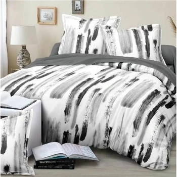 LANGRIA Soft Microfiber Bedding Sets Linen Set Black And White Printed Patterns Duvet Cover Set Pillowcase 5 Sizes
LANGRIA Soft Microfiber Bedding Sets Linen Set Black And White Printed Patterns Duvet Cover Set Pillowcase 5 Sizes