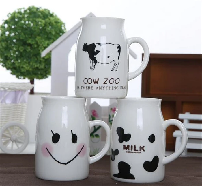 250ML Cute Ceramics Smile/Milk/Cow Zoo Funny Breakfast Milk Mug Hot Chocolate Cups And Water Mugs
250ML Cute Ceramics Smile/Milk/Cow Zoo Funny Breakfast Milk Mug Hot Chocolate Cups And Water Mugs
