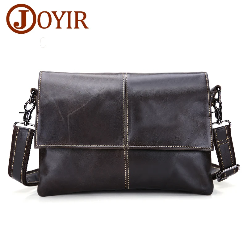 JOYIR Genuine Leather Bag Vintage Leather Men Messenger Bags Crossbody Shoulder Bag Flap Male Bags Phone Bolsa High Quality 2018
JOYIR Genuine Leather Bag Vintage Leather Men Messenger Bags Crossbody Shoulder Bag Flap Male Bags Phone Bolsa High Quality 2018