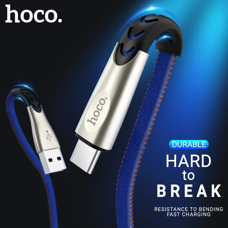 hoco cable usb a to type c fast charging data sync wire denim braided flat cord charger for Samsung Xiaomi Huawei Android phones
hoco cable usb a to type c fast charging data sync wire denim braided flat cord charger for Samsung Xiaomi Huawei Android phones