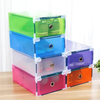 6 Pcs/set of thickened shoe storage box drawer transparent plastic rectangular PP thick storage box multi-purpose use
6 Pcs/set of thickened shoe storage box drawer transparent plastic rectangular PP thick storage box multi-purpose use
