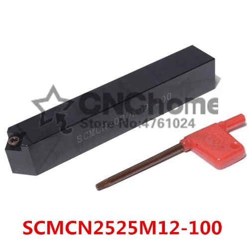 SCMCN2525M12-100 25*25*150MM Metal Lathe Cutting Tools Lathe Machine CNC Turning Tools External Turning Tool Holder S-Type SCMCN
SCMCN2525M12-100 25*25*150MM Metal Lathe Cutting Tools Lathe Machine CNC Turning Tools External Turning Tool Holder S-Type SCMCN