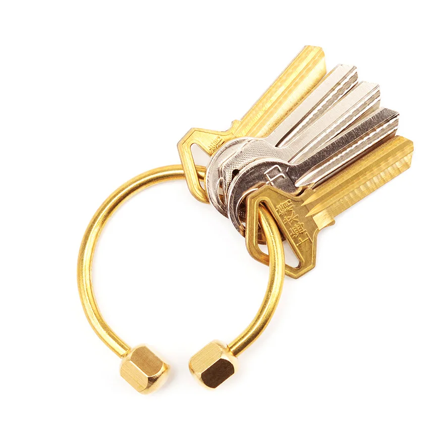Nordic Gold Copper Key Ring Half Circle Key Holder Keychains Hooks Home Storage Accessories Decoration Tool For Man Woman
Nordic Gold Copper Key Ring Half Circle Key Holder Keychains Hooks Home Storage Accessories Decoration Tool For Man Woman