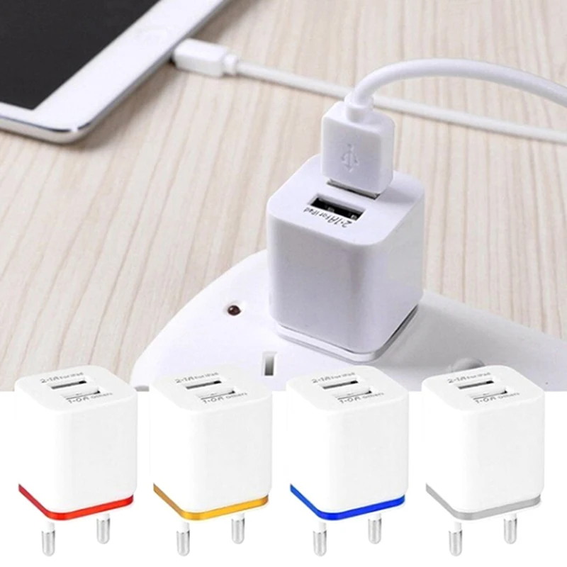 Portable Universal 2 port USB charger adapter travel charge plug 2port HUB charger For phone
Portable Universal 2 port USB charger adapter travel charge plug 2port HUB charger For phone