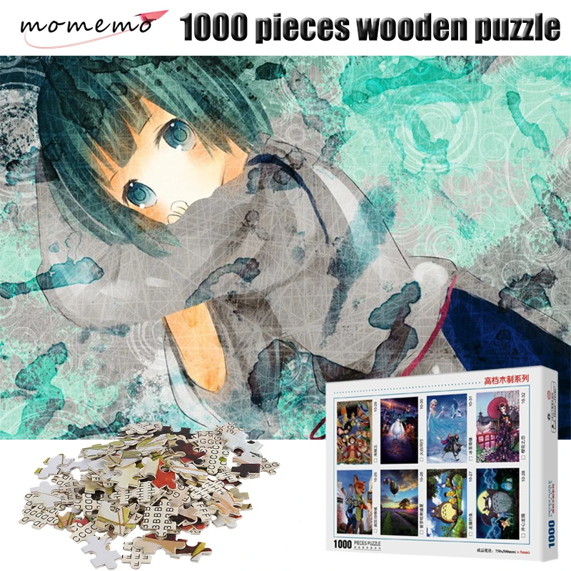 MOMEMO Anime Girl Puzzles for Adults 1000 Pieces Wooden Puzzle Games Puzzle Toys Jigsaw Puzzles 1000 for Children Kid Adults Toy
MOMEMO Anime Girl Puzzles for Adults 1000 Pieces Wooden Puzzle Games Puzzle Toys Jigsaw Puzzles 1000 for Children Kid Adults Toy