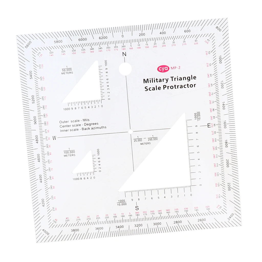 5''x5'' Acrylic Triangle Coordinate Scale and Protractor for Map Reading Land Navigation UV stable materials and inks
5''x5'' Acrylic Triangle Coordinate Scale and Protractor for Map Reading Land Navigation UV stable materials and inks