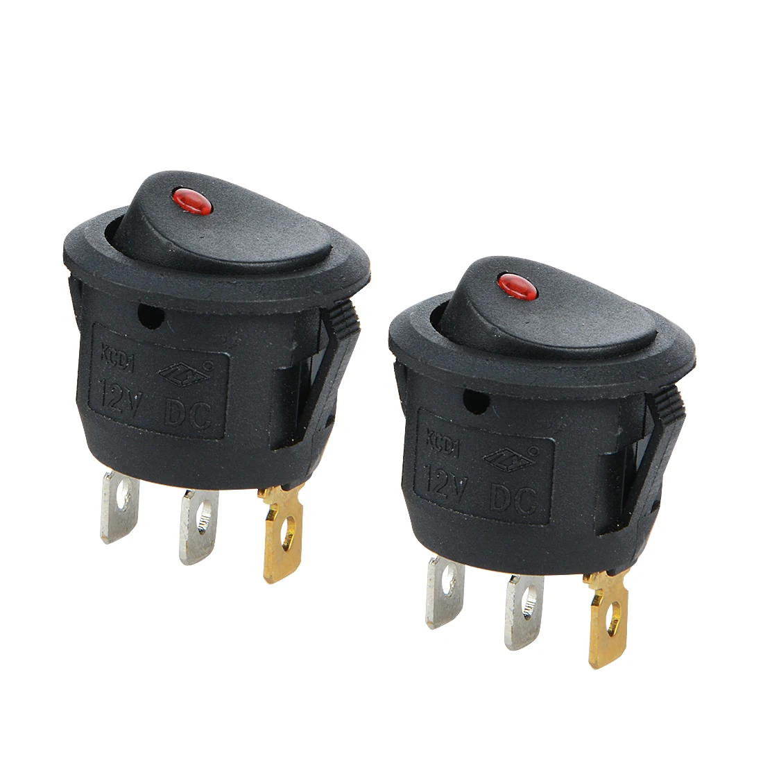 1Pcs 16mm Diameter Small Round Black 3 Pin 12V 20A SPDT ON-OFF-ON Universal Round Rocker Porformance Switch
1Pcs 16mm Diameter Small Round Black 3 Pin 12V 20A SPDT ON-OFF-ON Universal Round Rocker Porformance Switch