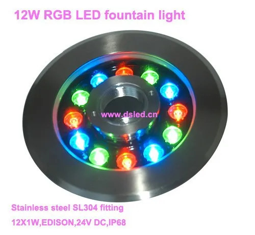P68,stainless steel 12W RGB underwater LED light,RGB LED fountain light,24V DC,DS-10-49-12W,good quality 2-Year warranty
P68,stainless steel 12W RGB underwater LED light,RGB LED fountain light,24V DC,DS-10-49-12W,good quality 2-Year warranty