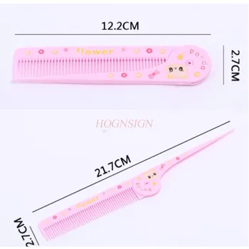 Travel Portable Folding Tail Comb Cartoon Fine Tooth Hair Combs Plastic Makeup Children Cute Hairbrush For Girl Hairdressing
Travel Portable Folding Tail Comb Cartoon Fine Tooth Hair Combs Plastic Makeup Children Cute Hairbrush For Girl Hairdressing