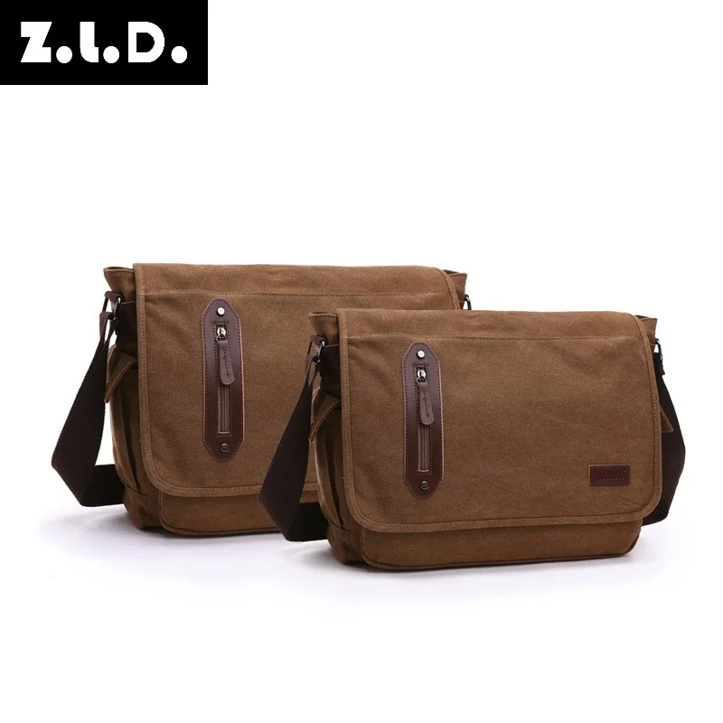 Z.L.D.2019 New Unisex Shoulder bags high quality nens Messenger Bag Fashion casual men's canvas bag large capacity student bag
Z.L.D.2019 New Unisex Shoulder bags high quality nens Messenger Bag Fashion casual men's canvas bag large capacity student bag