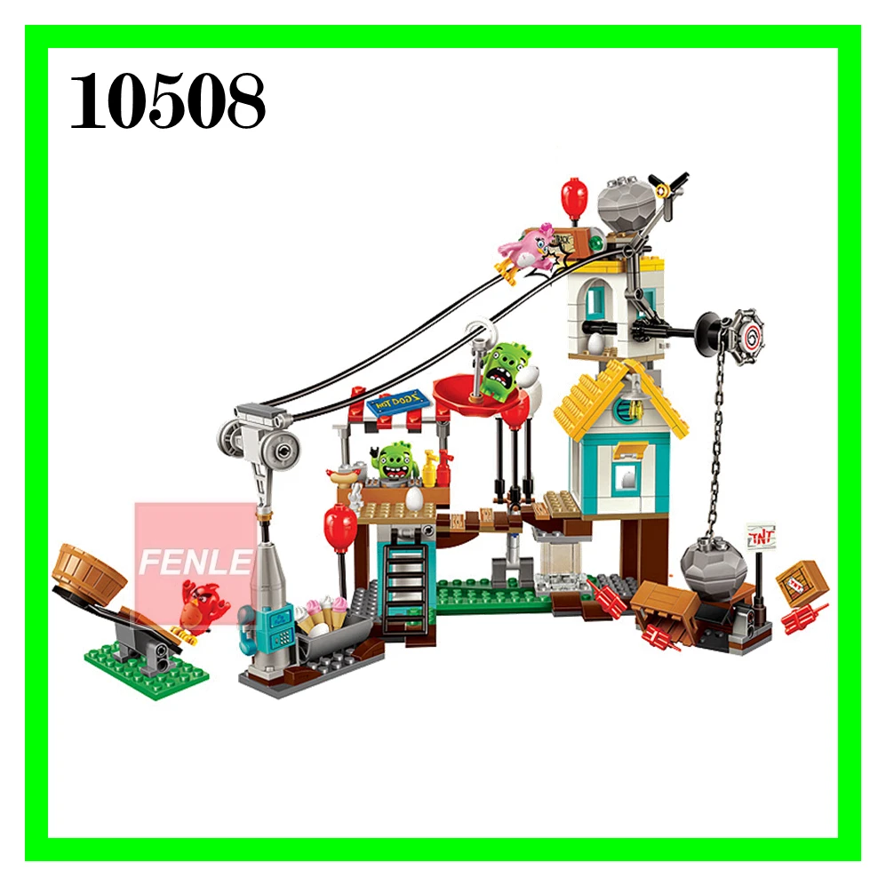 405 pcs NO.10508 Birds Pig City Teardown boys and girls Building Bricks Blocks Sets Education toys for children Compatible75824
405 pcs NO.10508 Birds Pig City Teardown boys and girls Building Bricks Blocks Sets Education toys for children Compatible75824