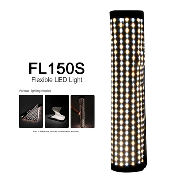 Godox FL150S 150W Flexible LED Video Light Rollable Cloth Lamp with Controller + Remote Control + X-shape Support +Mobile APP
Godox FL150S 150W Flexible LED Video Light Rollable Cloth Lamp with Controller + Remote Control + X-shape Support +Mobile APP
