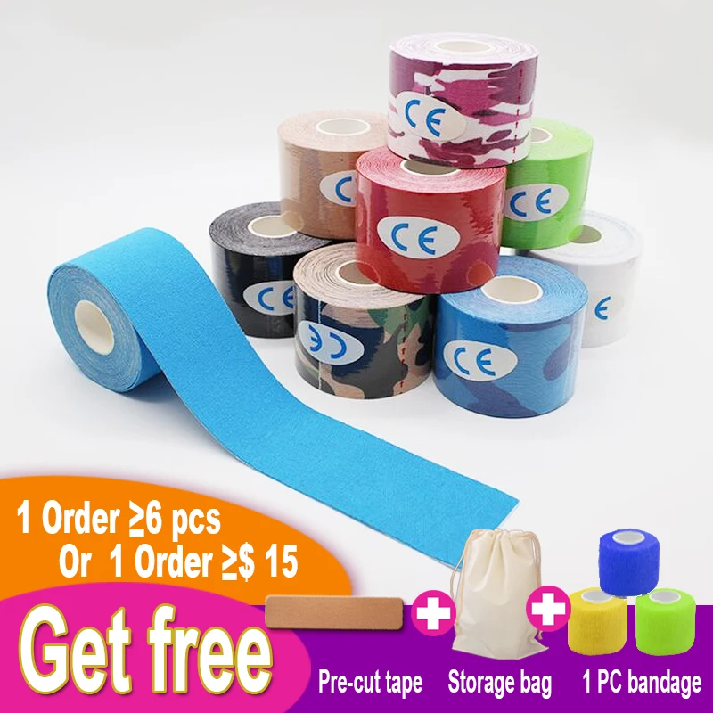 6pcs 5cmX5m Waterproof hypoallergenic cotton elastic muscle energy tape sport and fitness kinesiology tape wrap
6pcs 5cmX5m Waterproof hypoallergenic cotton elastic muscle energy tape sport and fitness kinesiology tape wrap