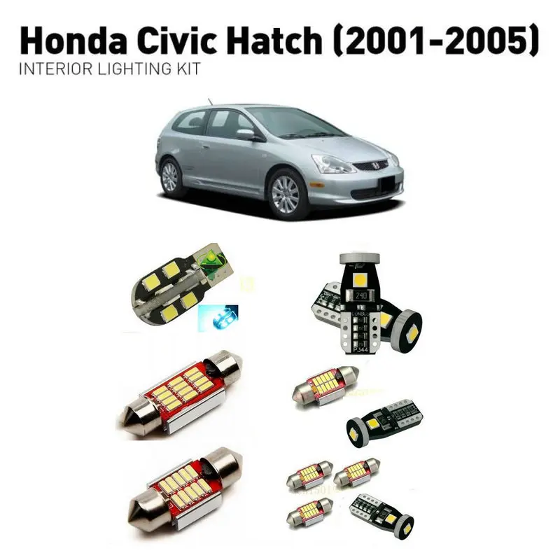 Светодиодные внутренние фары для Honda civic Hatchback 2001-2005, 7 шт., светодиодные фары для автомобилей, комплект освещения, автомобильные лампы Canbus
Светодиодные внутренние фары для Honda civic Hatchback 2001-2005, 7 шт., светодиодные фары для автомобилей, комплект освещения, автомобильные лампы Canbus