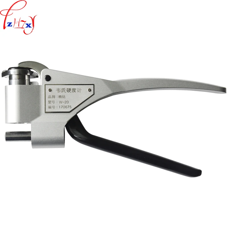 1PC Webster Hardness Tester W-20 Handheld Aluminum Alloy Stainless Steel Hardness Clamp Tester 0-20HW
1PC Webster Hardness Tester W-20 Handheld Aluminum Alloy Stainless Steel Hardness Clamp Tester 0-20HW