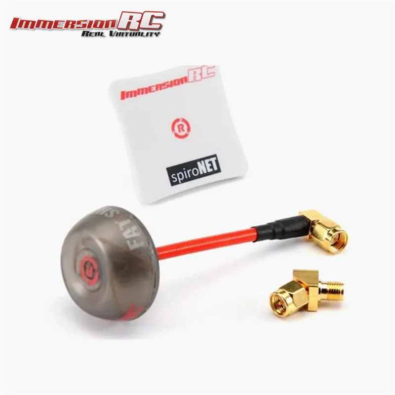 ImmersionRC SpiroNET V2 5.8GHz LHCP Diversity Bundle Omni 8dBi Patch FPV Antenna w/ 45 Degree SMA For RC Models FPV Goggles
ImmersionRC SpiroNET V2 5.8GHz LHCP Diversity Bundle Omni 8dBi Patch FPV Antenna w/ 45 Degree SMA For RC Models FPV Goggles
