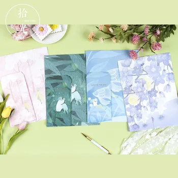 9Pcs/Set 3 Envelopes + 6 Letter Papers Lost In The Fog Series Envelope Writing Paper Gift Stationery
9Pcs/Set 3 Envelopes + 6 Letter Papers Lost In The Fog Series Envelope Writing Paper Gift Stationery