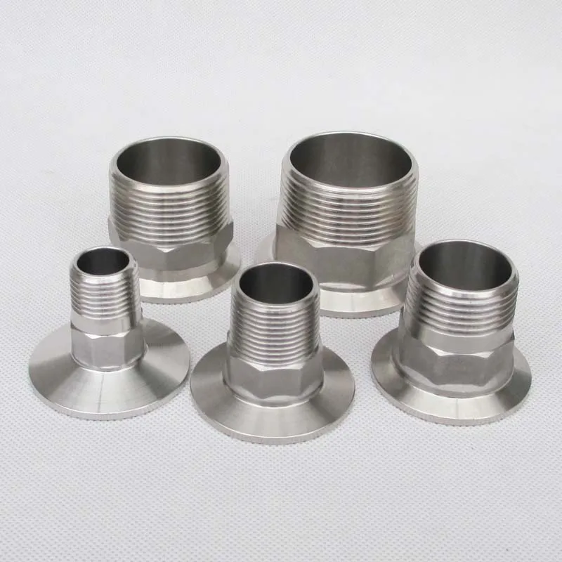 1/2''-2'' BSP Sanitary 304 Stainless Steel Tri Clamp Male Threaded Pipe Fitting Adapter
1/2''-2'' BSP Sanitary 304 Stainless Steel Tri Clamp Male Threaded Pipe Fitting Adapter