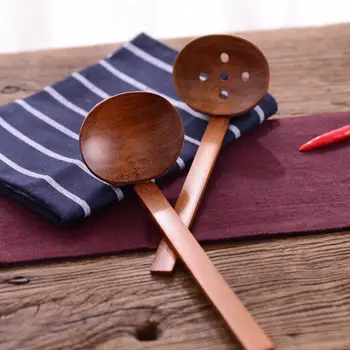 Wooden tableware Turtle soup spoon Japanese ramen wooden Long handle colander Hot pot spoon practical and durable SN2237
Wooden tableware Turtle soup spoon Japanese ramen wooden Long handle colander Hot pot spoon practical and durable SN2237
