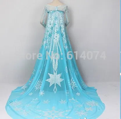 CL8 big adult size elsa cape 2.6 meters wide NEW silver glitter snowflake light blue shiny sheer mesh Cloak only
CL8 big adult size elsa cape 2.6 meters wide NEW silver glitter snowflake light blue shiny sheer mesh Cloak only