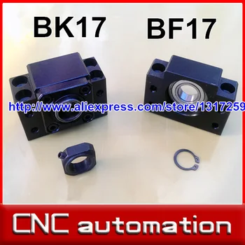1pc BK17 and 1pc BF17 Ball Screw end support for SFU2505 SFU2510 CNC with nut deep groove ball bearing inside
1pc BK17 and 1pc BF17 Ball Screw end support for SFU2505 SFU2510 CNC with nut deep groove ball bearing inside