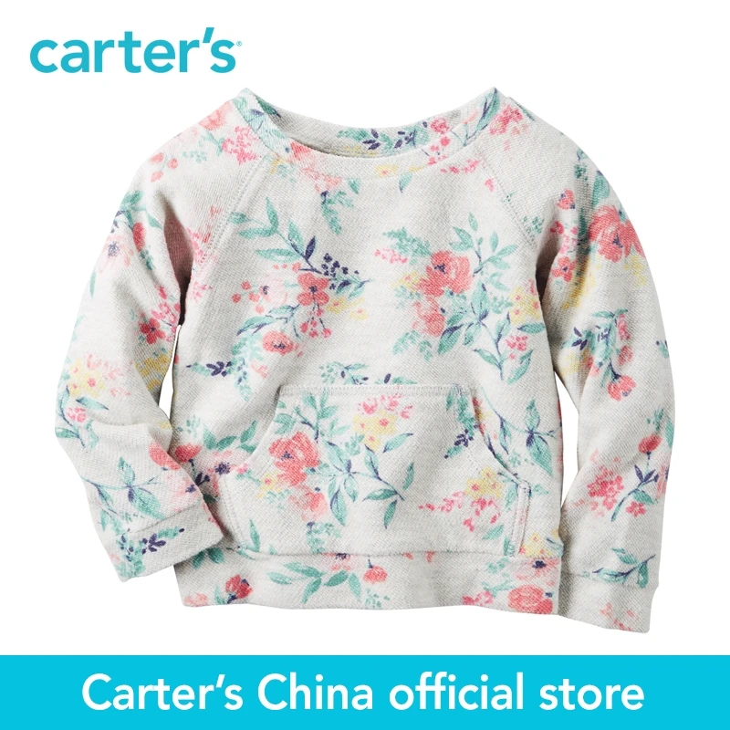 Carter's/1 шт. для маленьких детей дети французский Терри пуловер 235G423 продается из