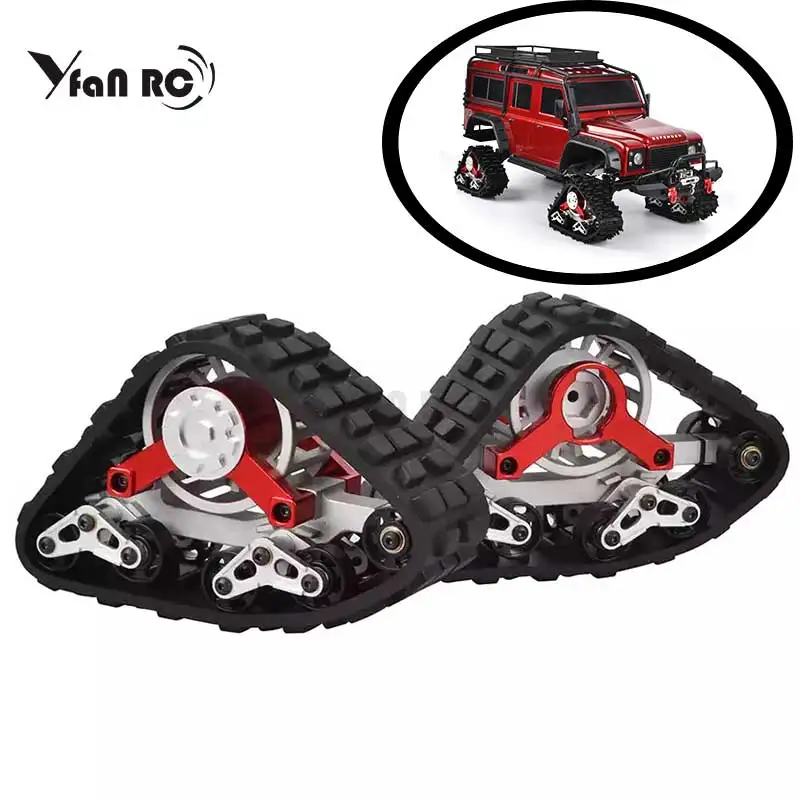 Free Shipping 2PCS 1/10 Tracks Wheel Sandmobile Conversion Snow Tire for 1/10 RC Trx4 Upgrade Parts TRX4 Accessories
Free Shipping 2PCS 1/10 Tracks Wheel Sandmobile Conversion Snow Tire for 1/10 RC Trx4 Upgrade Parts TRX4 Accessories