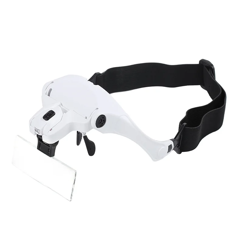 5 Lens Adjustable Loupe Headband Magnifying Glass Magnifier With LED Light lamp Magnifying Glasses For Eyelash Extension Beauty
5 Lens Adjustable Loupe Headband Magnifying Glass Magnifier With LED Light lamp Magnifying Glasses For Eyelash Extension Beauty