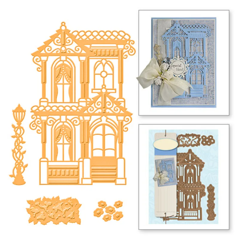 GJCrafts House Castle Building Metal Cutting Dies Scrapbooking Craft Die for Card Making DIY Embossing Cuts Dies New 2019
GJCrafts House Castle Building Metal Cutting Dies Scrapbooking Craft Die for Card Making DIY Embossing Cuts Dies New 2019