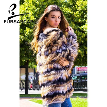 FURSARCAR 75 CM Long Luxury Real Fur Coat Women Winter Hot Sale Natural Fox Fur Coat Fashion Slim High Street Fox Fur Coat
FURSARCAR 75 CM Long Luxury Real Fur Coat Women Winter Hot Sale Natural Fox Fur Coat Fashion Slim High Street Fox Fur Coat