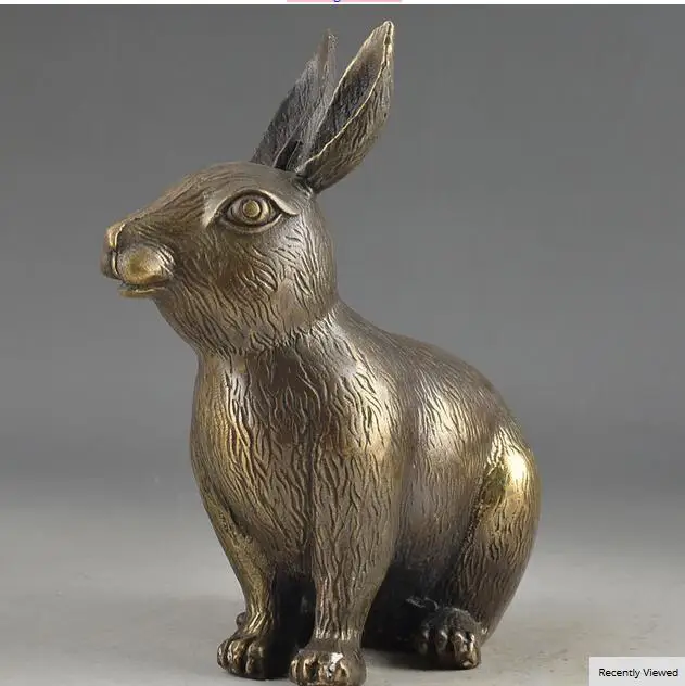 collecting OLD copper Rare Chinese manual hammer lifelike ancient manual statue of rabbits decoration bronze factory outlets
collecting OLD copper Rare Chinese manual hammer lifelike ancient manual statue of rabbits decoration bronze factory outlets