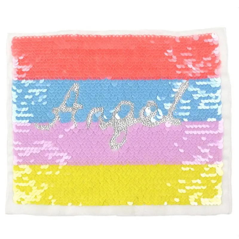 Clothing Women Shirt Top Diy Large Patch Angel Sequins deal with it T-shirt girls Biker Patches for clothes Letters Stickers
Clothing Women Shirt Top Diy Large Patch Angel Sequins deal with it T-shirt girls Biker Patches for clothes Letters Stickers