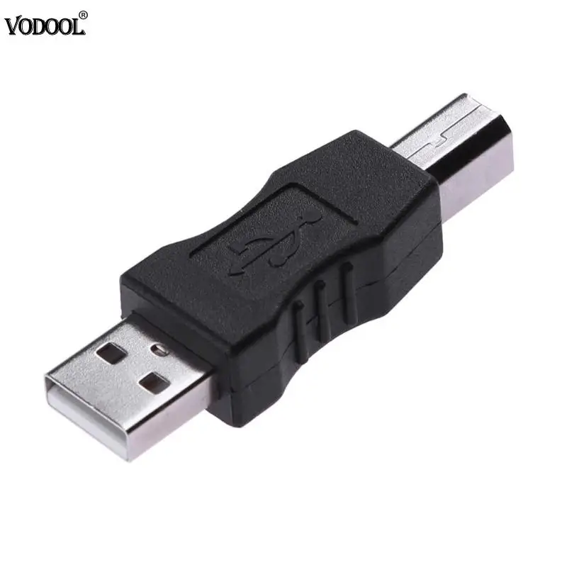 USB Type A Male to USB Type B Male Plug Connector Converter Adapter for PC Printer Scanner Device
USB Type A Male to USB Type B Male Plug Connector Converter Adapter for PC Printer Scanner Device
